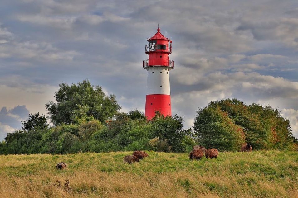 Leuchtturm Falshöft in Pommerby