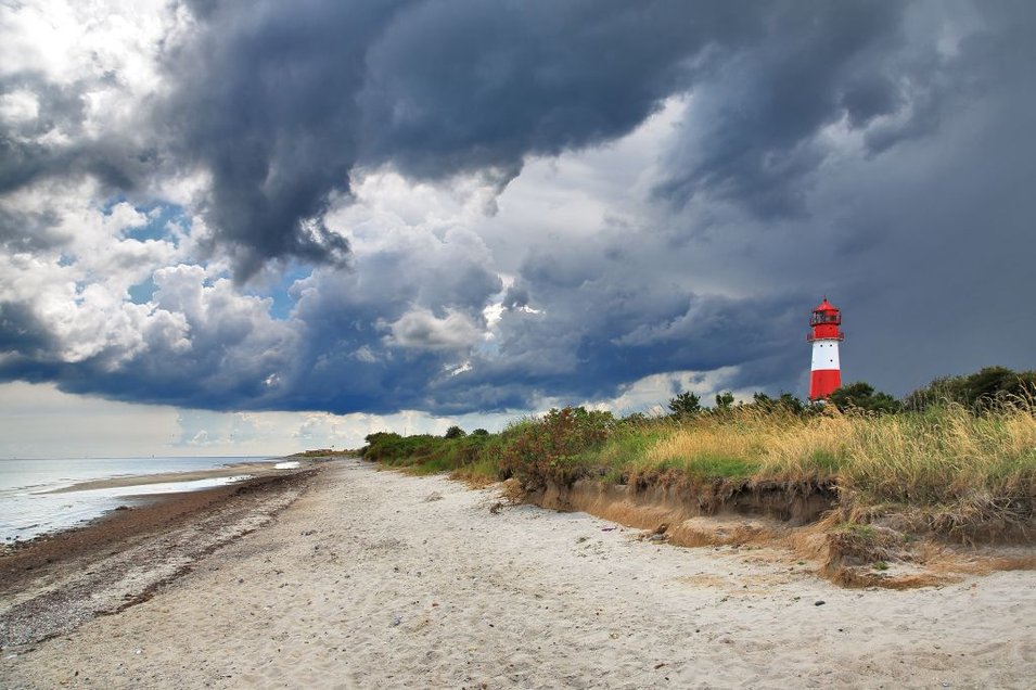 Falshöft, der Leuchtturm