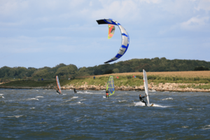 Kiter vor Wackerballig