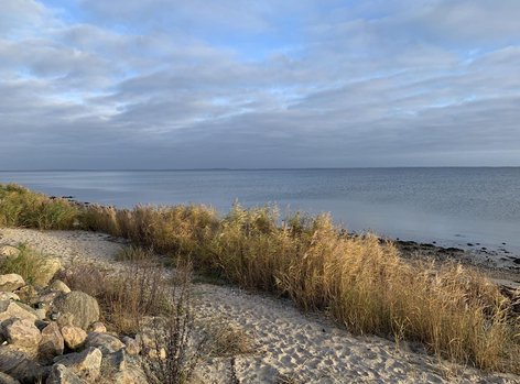 Herbststimmung am Strand Ohrfeldhaff