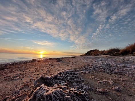 Winterstimmung am Ostseestrand