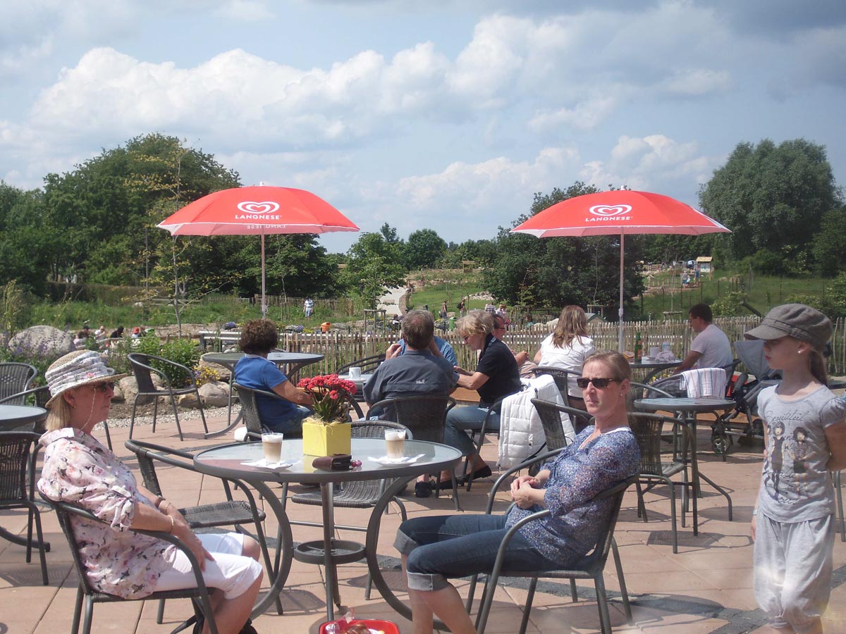 Ausruhen im Barfußpark